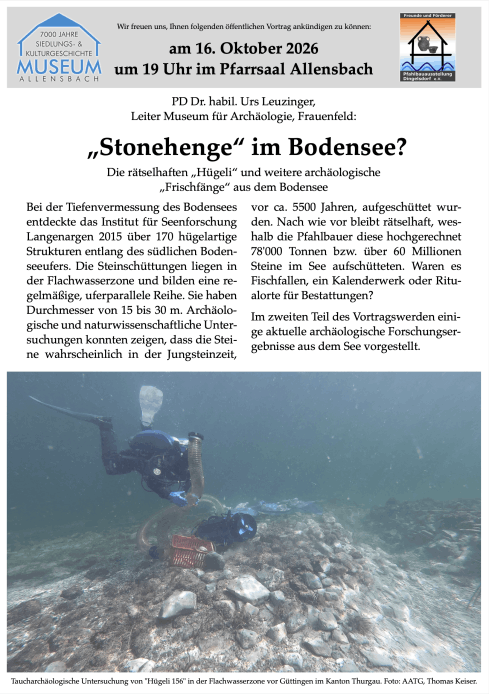 Flyer Vortrag Stonehenge